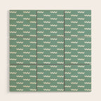 Waves Press On Wood Wall Art Gallery Image 1