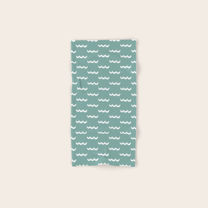 Waves Press On Bath Towel Gallery Image 1