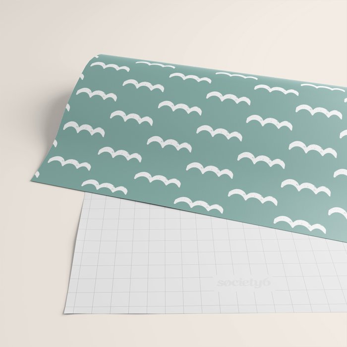 Waves Press On Wrapping Paper Gallery Image 2
