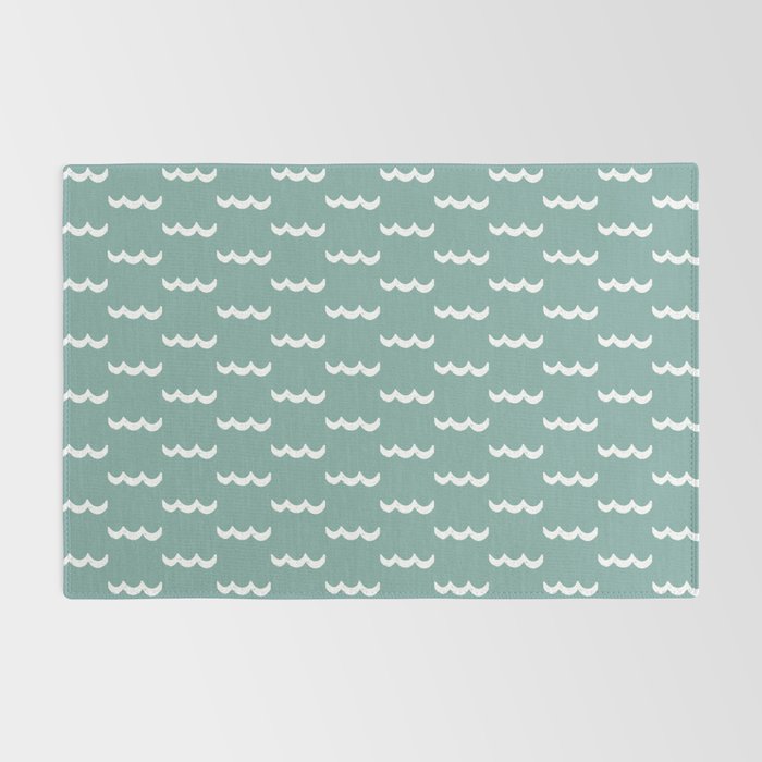 Waves Press On Rug Gallery Image 2