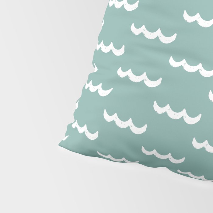 Waves Press On Pillow Sham Gallery Image 4