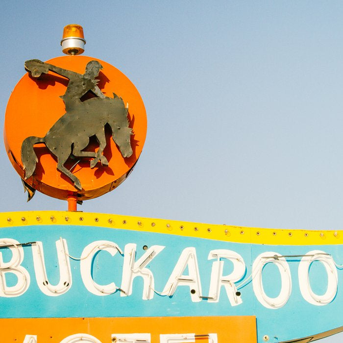 Buckaroo Motel Vintage Sign x Route 66 new Mexico Coffee Mug Gallery Image 2