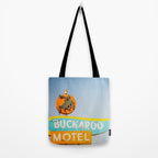 Buckaroo Motel Vintage Sign x Route 66 new Mexico Tote Bag Gallery Image 2