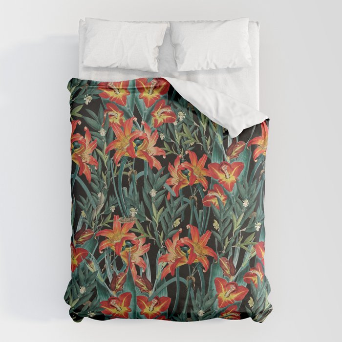 Botanical Night Garden Duvet Cover Gallery Image 6