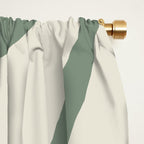 Climbing Flowers in Yellow and Green  Window Curtain Gallery Image 2
