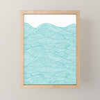 Waves Mini Art Print Gallery Image 1