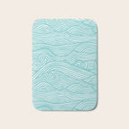 Waves Bath Mat Gallery Image 1