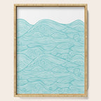 Waves Serving Tray Gallery Image 1
