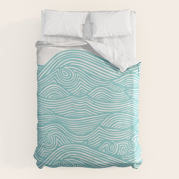Waves Duvet Cover Gallery Image 1