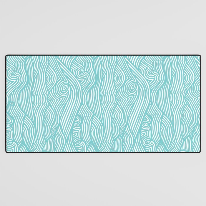 Waves Desk Mat Gallery Image 3