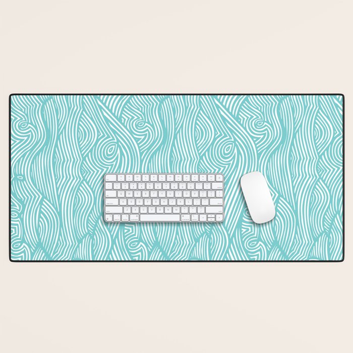 Waves Desk Mat Gallery Image 1
