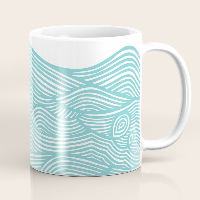 Waves Coffee Mug Gallery Image 1
