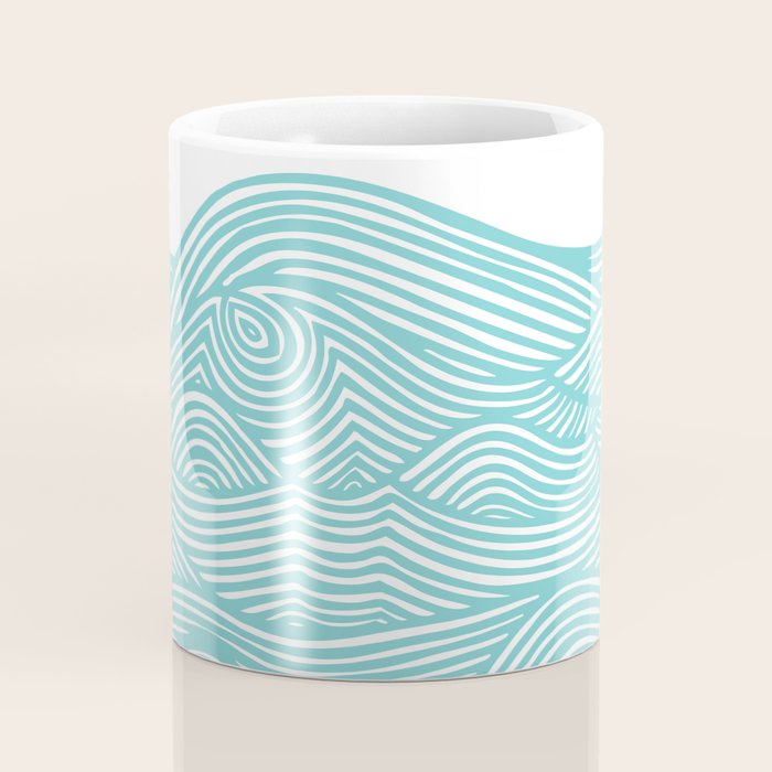 Waves Coffee Mug Gallery Image 4