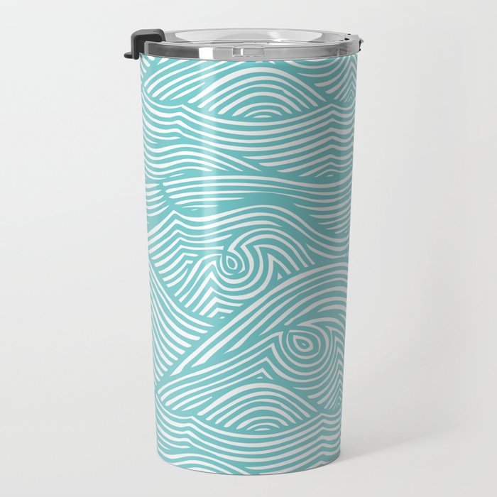 Waves Travel Mug Gallery Image 3