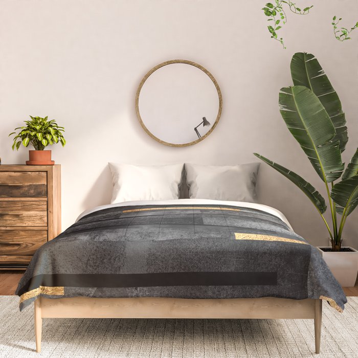 Urban Black & Gold Comforter Gallery Image 3