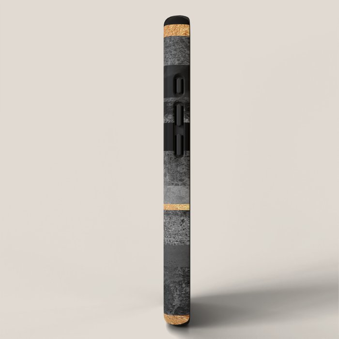 Urban Black & Gold iPhone Case Gallery Image 2