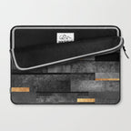 Urban Black & Gold Laptop Sleeve Gallery Image 2