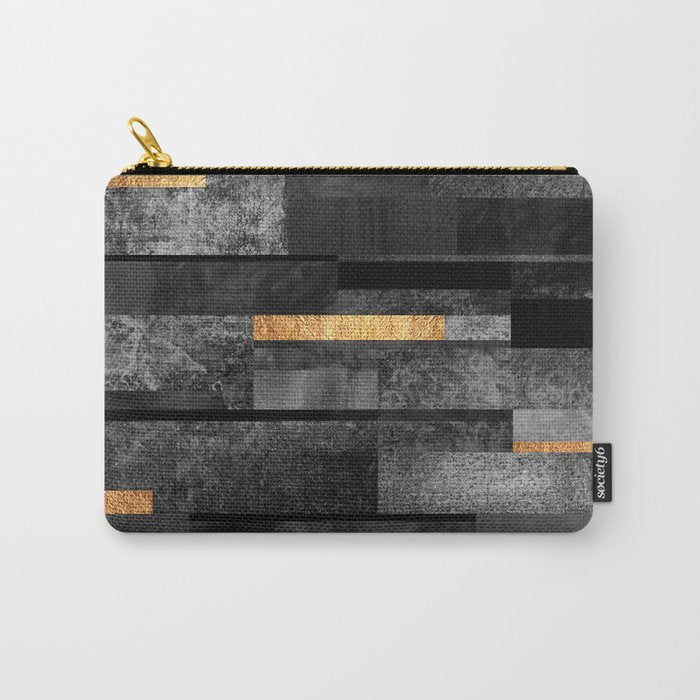 Urban Black & Gold Carry All Pouch Gallery Image 1
