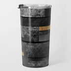Urban Black & Gold Travel Mug Gallery Image 3
