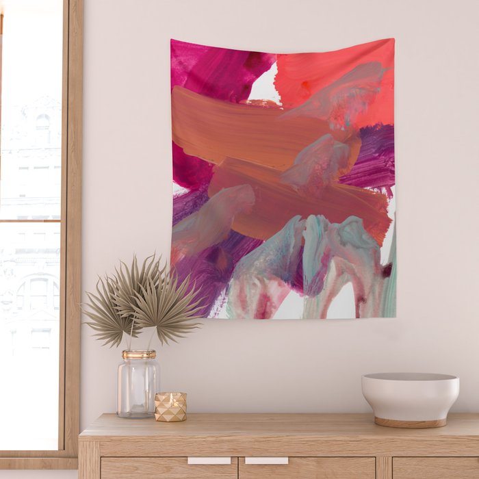 alla prima 2 Wall Tapestry Gallery Image 2