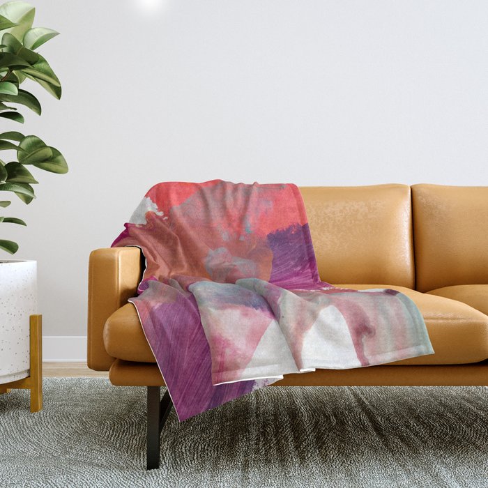 alla prima 2 Throw Blanket Gallery Image 1