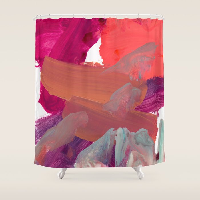 alla prima 2 Shower Curtain Gallery Image 1