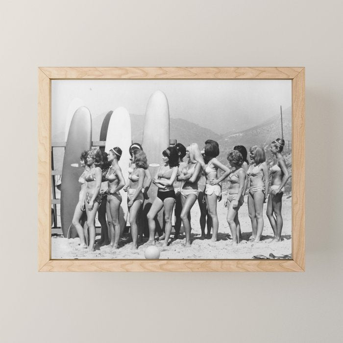 Bikini Contest Mini Art Print Gallery Image 1