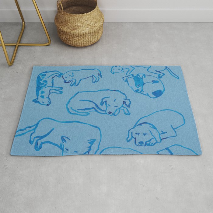 dogs Rug Gallery Image 1