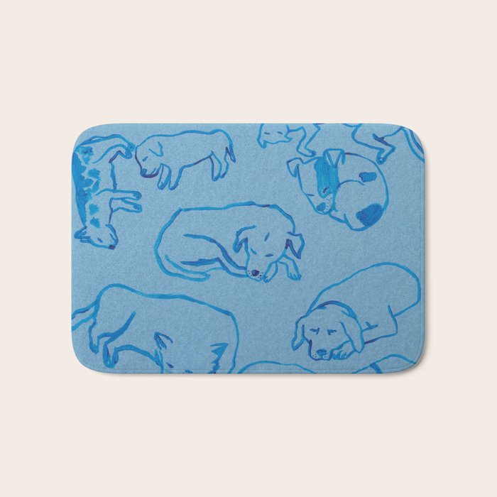 dogs Bath Mat