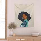 Be Happy Wall Tapestry Gallery Image 2