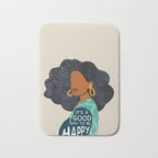 Be Happy Bath Mat Gallery Image 1