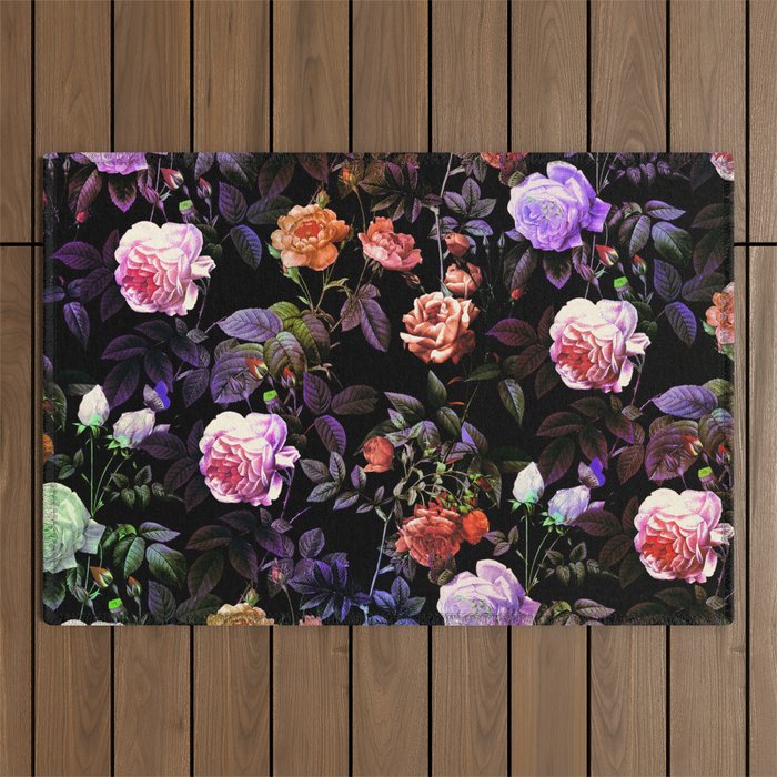 Night Forest III Outdoor Rug Gallery Image 1