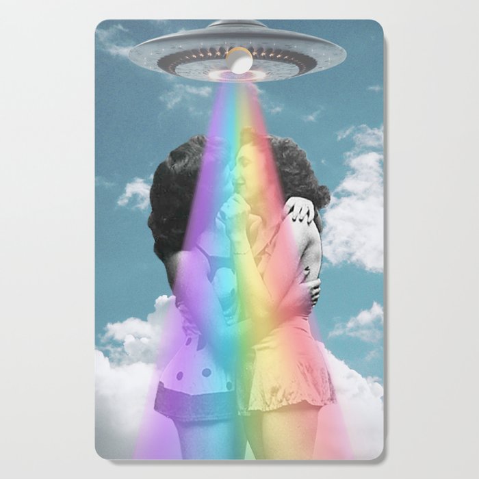 Love is love is love // Pride & UFOs Cutting Board Gallery Image 1