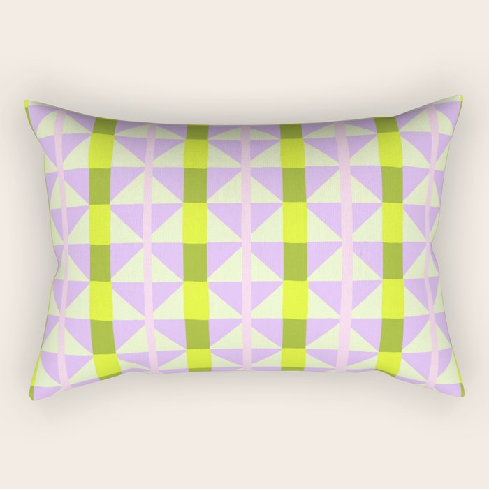 Lisboa Tiles Rectangular Pillow Gallery Image 2