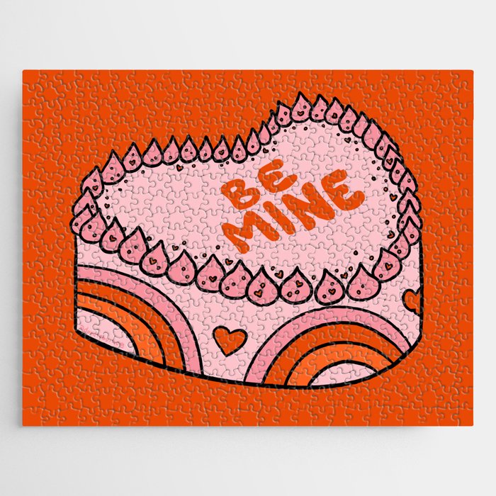 Be Mine Cake Jigsaw Puzzle Gallery Image 1
