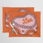 Be Mine Cake Placemat Gallery Image 1