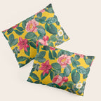 Summer Botanical Pattern Pillow Sham Gallery Image 3