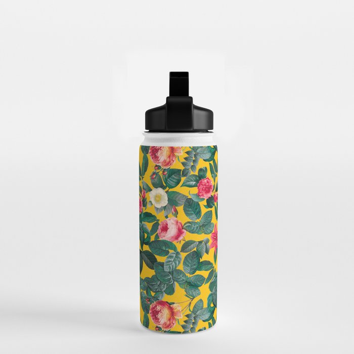 Summer Botanical Pattern Water Bottle Gallery Image 2