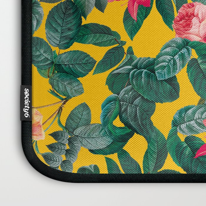 Summer Botanical Pattern Laptop Sleeve Gallery Image 3