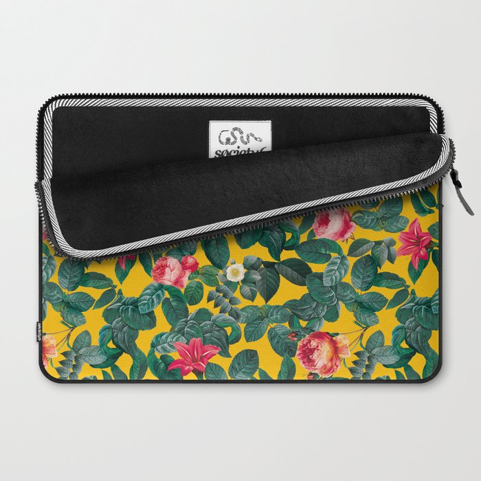 Summer Botanical Pattern Laptop Sleeve Gallery Image 2