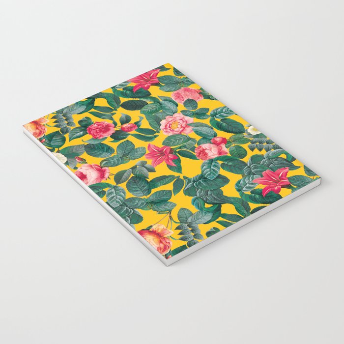 Summer Botanical Pattern Notebook Gallery Image 3
