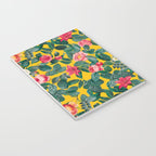 Summer Botanical Pattern Notebook Gallery Image 3