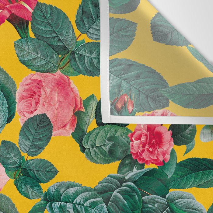Summer Botanical Pattern Wall Tapestry Gallery Image 3