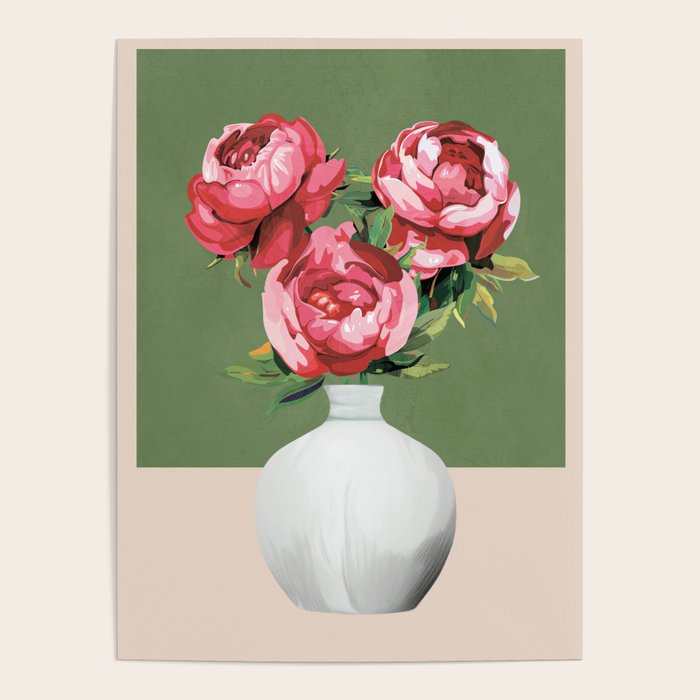 Vase of Flowers 1 Poster Gallery Image 4
