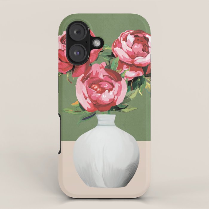 Vase of Flowers 1 iPhone Case Gallery Image 1