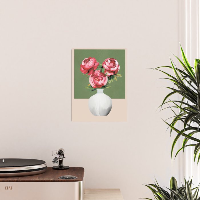 Vase of Flowers 1 Poster Gallery Image 2