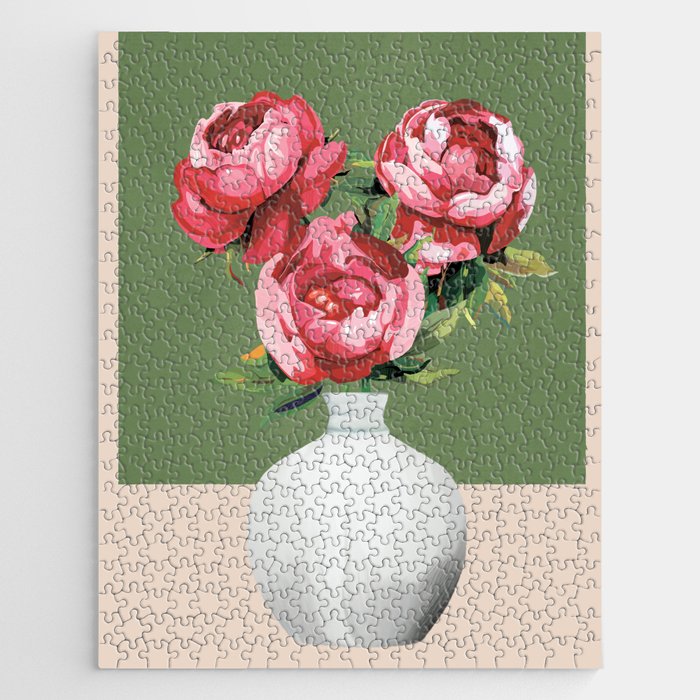 Vase of Flowers 1 Jigsaw Puzzle Gallery Image 1