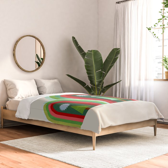 Rainbow Christmas Arches Comforter Gallery Image 2