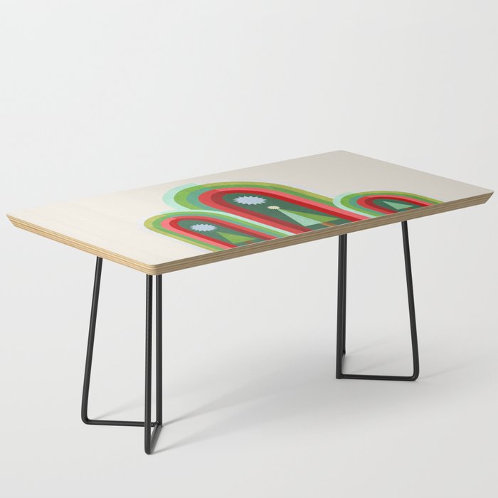 Rainbow Christmas Arches Coffee Table Gallery Image 1