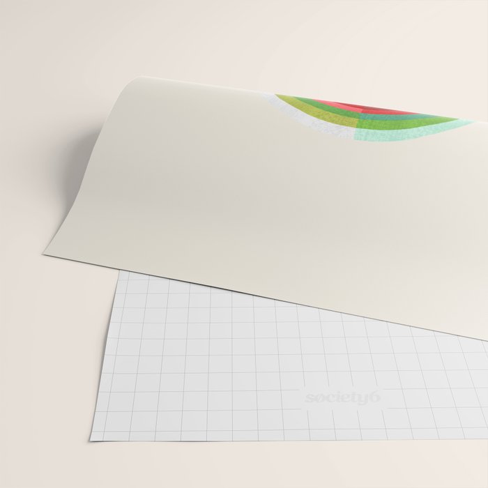 Rainbow Christmas Arches Wrapping Paper Gallery Image 2